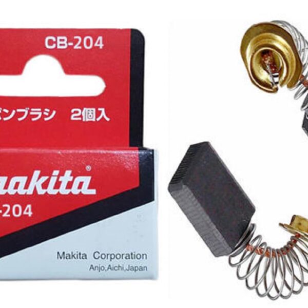 JUEGO DE CARBONES CB 204 P/GA9050R Makita, Codigo:194992 4